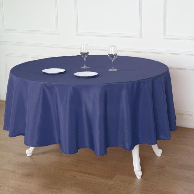 90" Polyester Round Tablecloth Wedding Party Table Linens