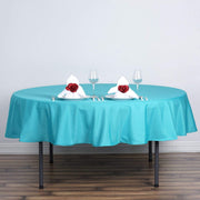 90" Polyester Round Tablecloth Wedding Party Table Linens