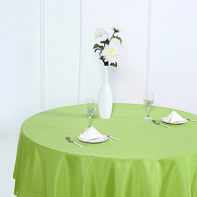 90" Polyester Round Tablecloth Wedding Party Table Linens
