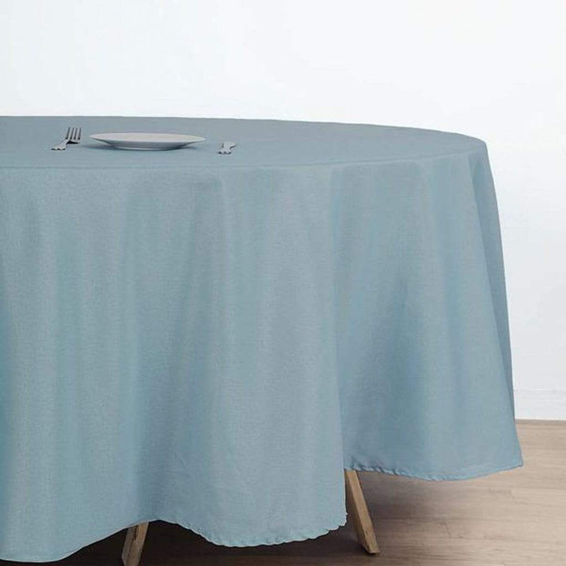 90" Polyester Round Tablecloth Wedding Party Table Linens