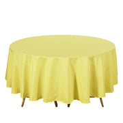 90" Polyester Round Tablecloth Wedding Party Table Linens