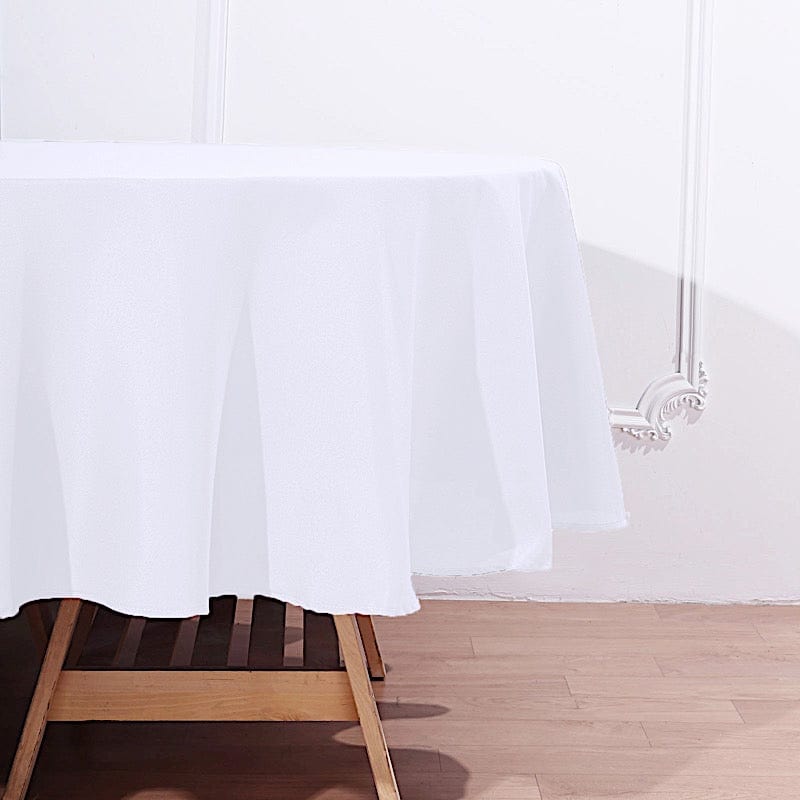 90" Polyester Round Tablecloth Wedding Party Table Linens