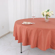 90" Polyester Round Tablecloth Wedding Party Table Linens