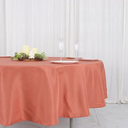 90" Polyester Round Tablecloth Wedding Party Table Linens