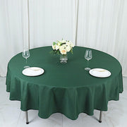 90" Polyester Round Tablecloth Wedding Party Table Linens