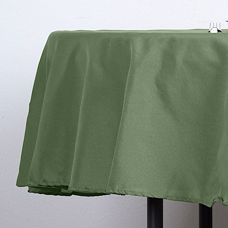90" Polyester Round Tablecloth Wedding Party Table Linens