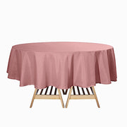 90" Polyester Round Tablecloth Wedding Party Table Linens