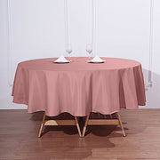 90" Polyester Round Tablecloth Wedding Party Table Linens