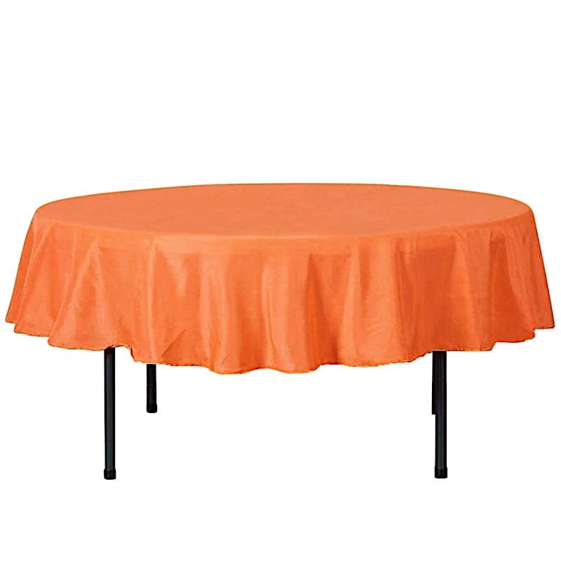 90" Polyester Round Tablecloth Wedding Party Table Linens