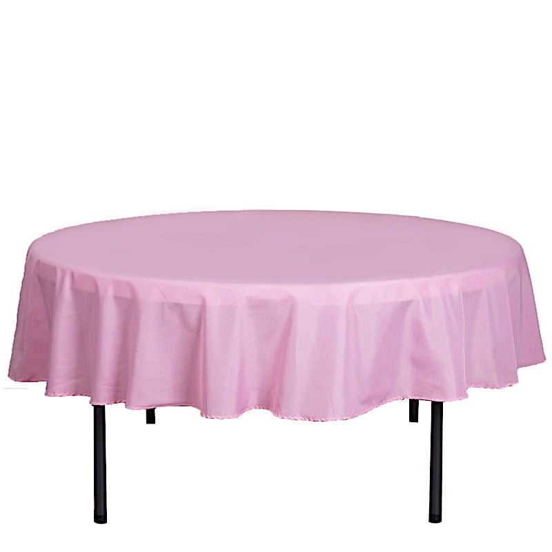 90" Polyester Round Tablecloth Wedding Party Table Linens