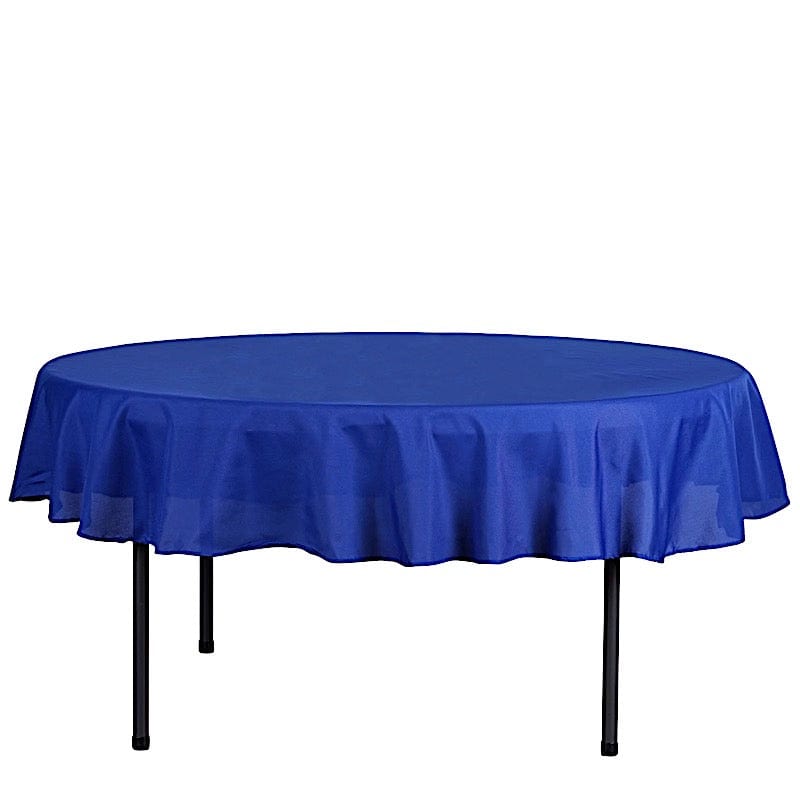 90" Polyester Round Tablecloth Wedding Party Table Linens