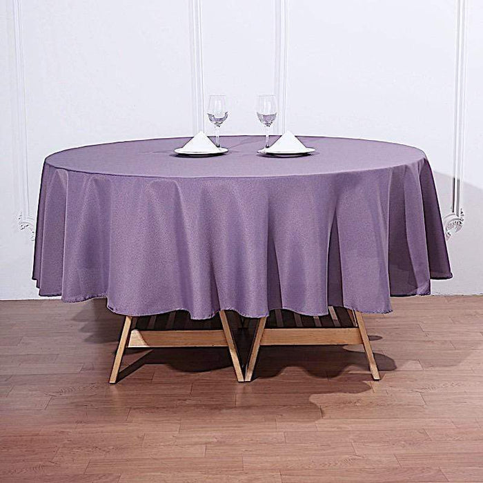 90" Polyester Round Tablecloth Wedding Party Table Linens TAB_90_073_POLY