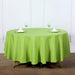 90" Polyester Round Tablecloth Wedding Party Table Linens TAB_90_APPL_POLY