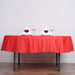 90" Polyester Round Tablecloth Wedding Party Table Linens TAB_90_RED_POLY