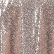 90" Round Sequin Tablecloth - Blush TAB_02_90_046