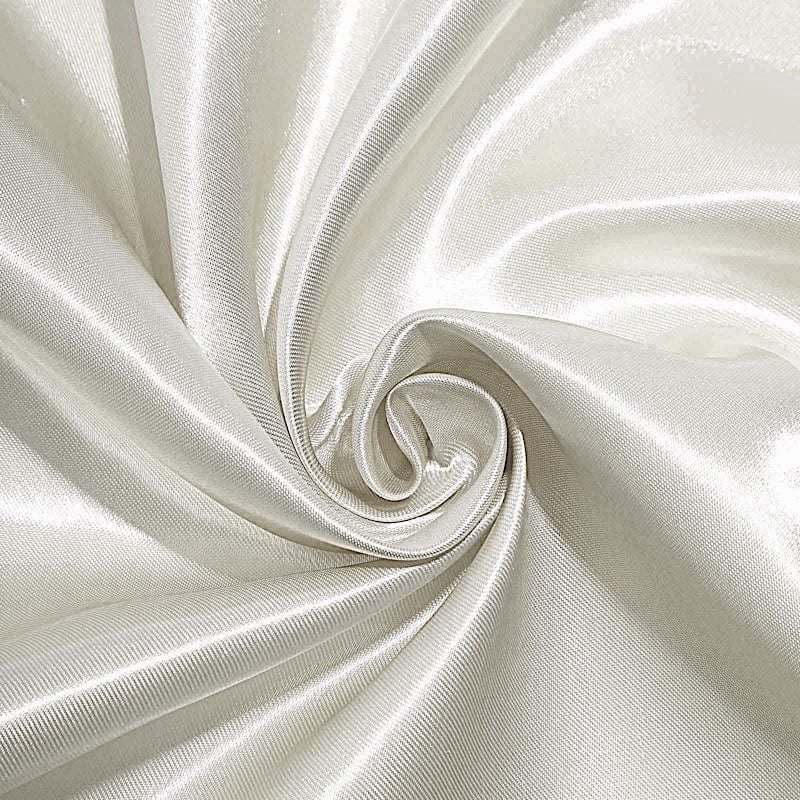 90" Satin Round Tablecloth Wedding Party Table Linens