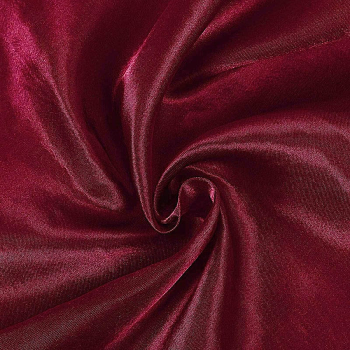 90" Satin Round Tablecloth Wedding Party Table Linens