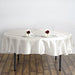 90" Satin Round Tablecloth Wedding Party Table Linens TAB_STN90_IVR