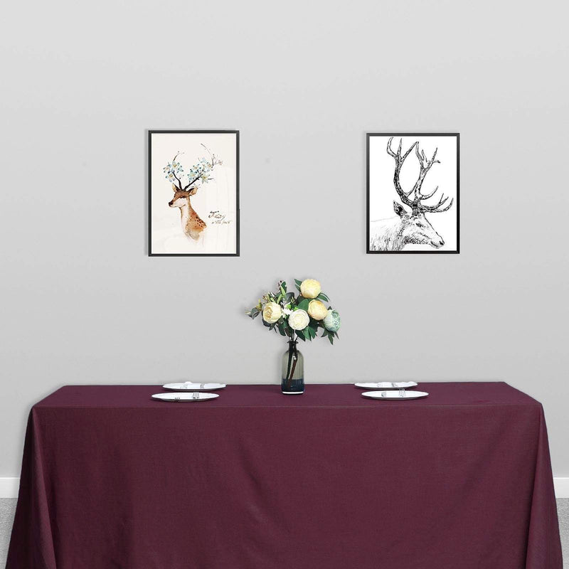 90" x 132" Polyester Rectangular Tablecloth
