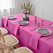 90" x 132" Polyester Rectangular Tablecloth