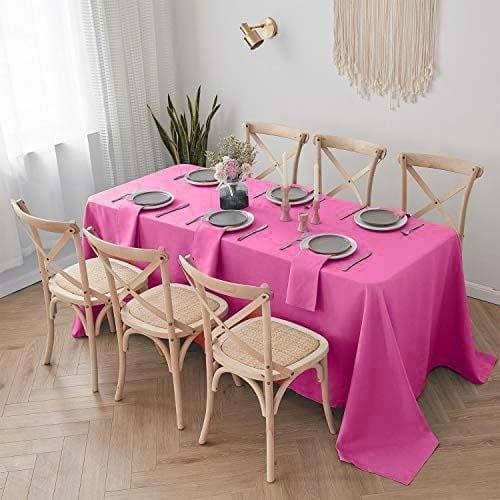 90" x 132" Polyester Rectangular Tablecloth