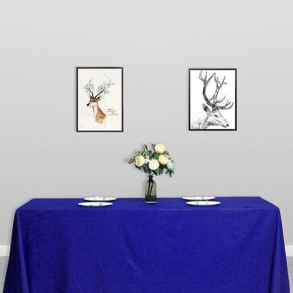 90" x 132" Polyester Rectangular Tablecloth
