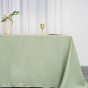 90" x 132" Polyester Rectangular Tablecloth