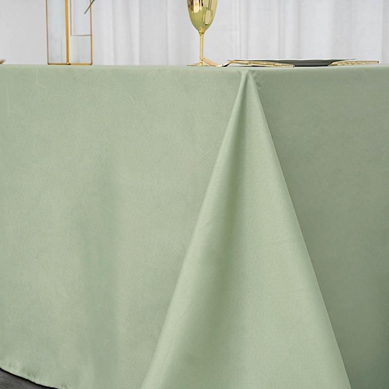 90" x 132" Polyester Rectangular Tablecloth