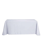90" x 132" Polyester Rectangular Tablecloth