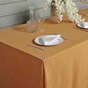 90" x 132" Polyester Rectangular Tablecloth