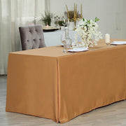 90" x 132" Polyester Rectangular Tablecloth