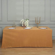 90" x 132" Polyester Rectangular Tablecloth