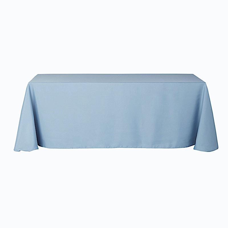 90" x 132" Polyester Rectangular Tablecloth