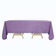 90" x 132" Polyester Rectangular Tablecloth