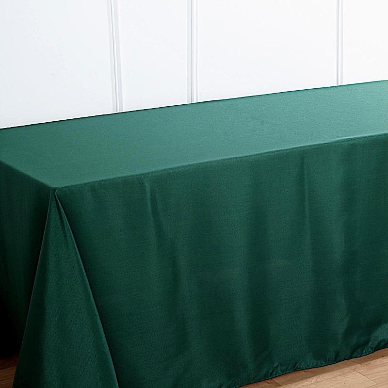 90" x 132" Polyester Rectangular Tablecloth
