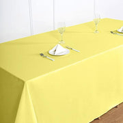90" x 132" Polyester Rectangular Tablecloth