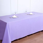 90" x 132" Polyester Rectangular Tablecloth