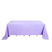 90" x 132" Polyester Rectangular Tablecloth