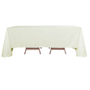 90" x 132" Polyester Rectangular Tablecloth