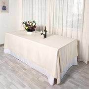 90" x 132" Polyester Rectangular Tablecloth