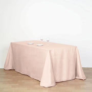 90" x 132" Polyester Rectangular Tablecloth