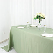 90" x 132" Polyester Rectangular Tablecloth