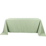 90" x 132" Polyester Rectangular Tablecloth