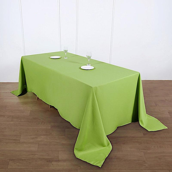 90" x 132" Polyester Rectangular Tablecloth TAB_90132_APPL_POLY