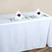 90" x 132" Polyester Tablecloth with Rounded Corners