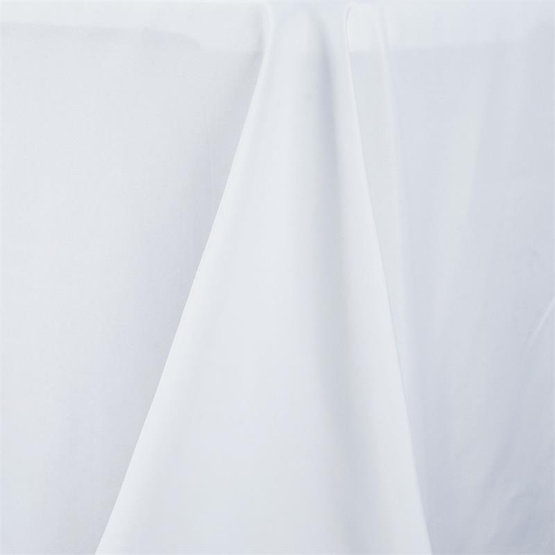 90" x 132" Premium Polyester Rectangular Tablecloth