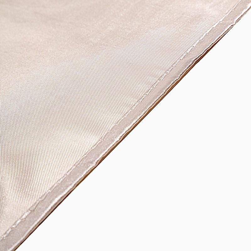 90" x 132" Satin Rectangular Tablecloth