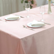 90" x 132" Satin Rectangular Tablecloth