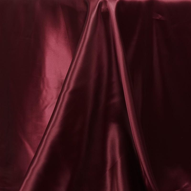 90" x 132" Satin Rectangular Tablecloth