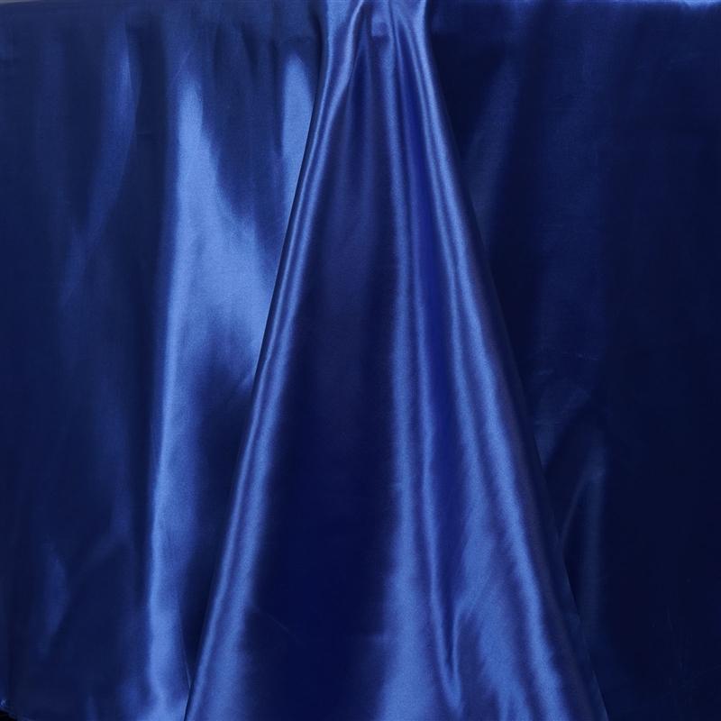 90" x 132" Satin Rectangular Tablecloth